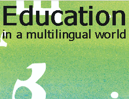 Education in a multilingual world: UNESCO education position paper